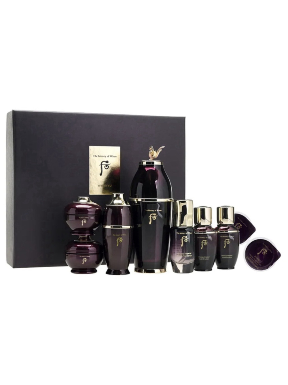 The History of Whoo Hwanyu Imperial Youth Recovery Serum Special Set 8 Items